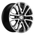 Khomen Wheels KHW1805 (LC Prado) 7,5x18 6x139,7 ET25 D106,1 Gray-FP
