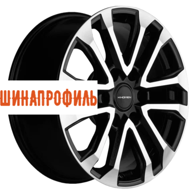 Диски Khomen Wheels Khomen Wheels KHW1805 (Lexus GX) 7,5x18 6x139,7 ET20 D106,1 Black-FP