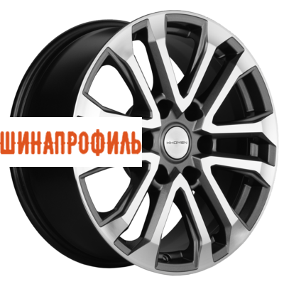 Диски Khomen Wheels Khomen Wheels KHW1805 (Lexus GX) 7,5x18 6x139,7 ET20 D106,1 Gray-FP