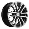 Khomen Wheels KHW1805 (Lexus GX) 7,5x18 6x139,7 ET20 D106,1 Gray-FP
