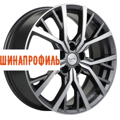 Диски Khomen Wheels Khomen Wheels KHW1806 (Dargo/Jolion) 7x18 5x114,3 ET37 D66,5 Gray-FP