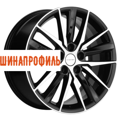 Диски Khomen Wheels Khomen Wheels KHW1807 (A6/Q5) 8x18 5x112 ET39 D66,6 Black-FP