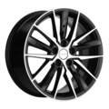 Khomen Wheels KHW1807 (Mazda CX-9) 8x18 5x114,3 ET45 D67,1 Black-FP