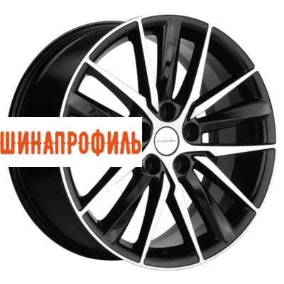 Диски Khomen Wheels Khomen Wheels KHW1807 (Tugella/Jaguar XF/F-Pace) 8x18 5x108 ET46 D63,4 Black-FP