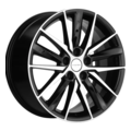 Khomen Wheels KHW1807 (Tugella/Jaguar XF/F-Pace) 8x18 5x108 ET46 D63,4 Black-FP