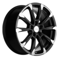 Khomen Wheels KHW1808 (Exeed TXL) 7,5x18 5x108 ET35 D65,1 Black-FP