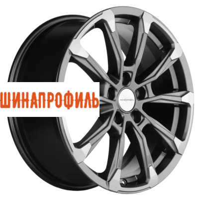 Диски Khomen Wheels Khomen Wheels KHW1808 (Murano) 7,5x18 5x114,3 ET50 D66,1 Gray-FP