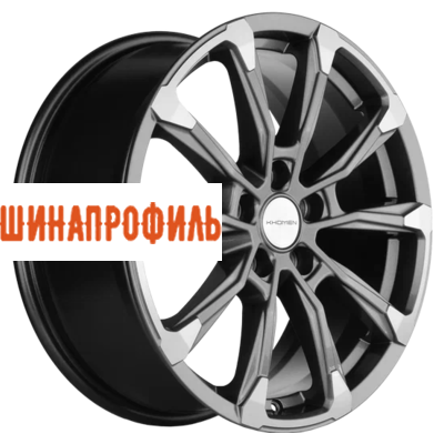 Диски Khomen Wheels Khomen Wheels KHW1808 (RAV4) 7,5x18 5x114,3 ET45 D60,1 Gray-FP