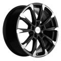 Khomen Wheels KHW1808 (RAV4) 7,5x18 5x114,3 ET45 D60,1 Black-FP