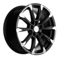Khomen Wheels KHW1808 (Tugella/Jaguar XF/F-Pace) 7,5x18 5x108 ET46 D63,4 Black-FP