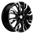 Khomen Wheels KHW1809 (Haval Dargo) 7x18 5x114,3 ET40 D66,5 Black-FP