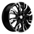 Khomen Wheels KHW1809 (Koleos) 7x18 5x114,3 ET35 D66,1 Black-FP