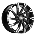 Khomen Wheels KHW1901 (Exeed VX/TXL/LX) 7,5x19 5x108 ET36 D65,1 Black-FP