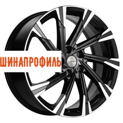 Диски Khomen Wheels Khomen Wheels KHW1901 (Tugella) 7,5x19 5x108 ET46 D63,4 Black-FP