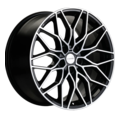 Khomen Wheels KHW1902 (Audi/VW) 8,5x19 5x112 ET30 D66,6 Black-FP