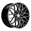 Khomen Wheels KHW1902 (K5/Optima) 8,5x19 5x114,3 ET45 D67,1 Black-FP