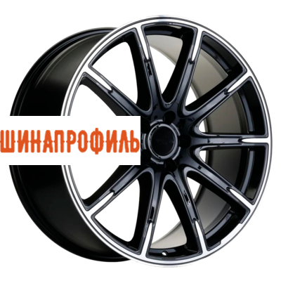Диски Khomen Wheels Khomen Wheels KHW1903 (Mercedes) 8,5x19 5x112 ET38 D66,6 Black-FP