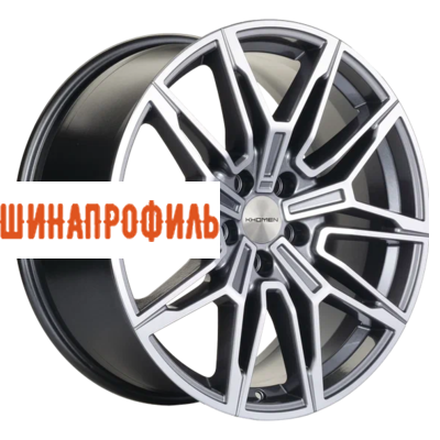 Диски Khomen Wheels Khomen Wheels KHW1904 (G90/Q50/Q60/K9) 9,5x19 5x114,3 ET40 D67,6 Gray-FP
