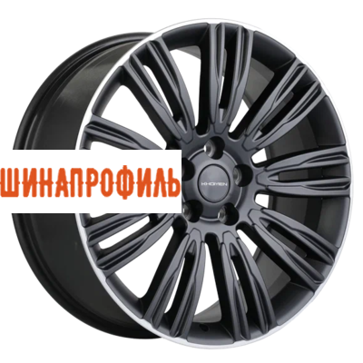 Диски Khomen Wheels Khomen Wheels KHW2004 (Velar) 8,5x20 5x108 ET45 D63,4 Black matt MR