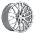 Khomen Wheels KHW2005 (Q8) 8,5x20 5x112 ET20 D66,5 Brilliant Silver-FP