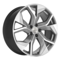 Khomen Wheels KHW2006 (Q8) 8,5x20 5x112 ET20 D66,5 Brilliant Silver-FP