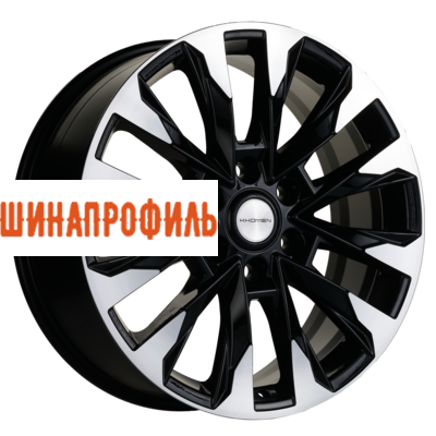 Диски Khomen Wheels Khomen Wheels KHW2010 (LC 300) 8x20 6x139,7 ET60 D95,10 Black-FP