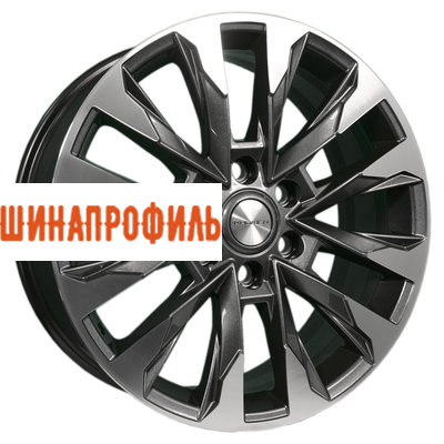 Диски Khomen Wheels Khomen Wheels KHW2010 (LC 300) 8x20 6x139,7 ET60 D95,10 Gray-FP