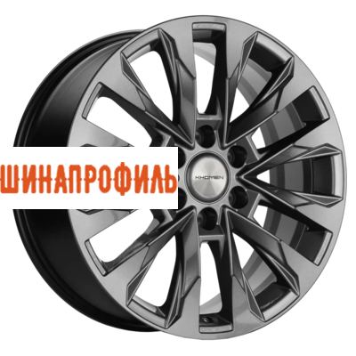 Диски Khomen Wheels Khomen Wheels KHW2010 (LC 300) 8x20 6x139,7 ET60 D95,10 Gray