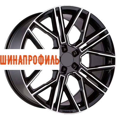 Диски Khomen Wheels Khomen Wheels KHW2101 (Cayenne) 9,5x21 5x130 ET46 D71,6 Black-FP