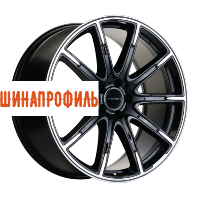 Диски Khomen Wheels Khomen Wheels KHW2102 (GLS/GLE) 9,5x21 5x112 ET45 D66,6 Black-FP