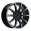 Khomen Wheels KHW2102 (GLS/GLE) 9,5x21 5x112 ET45 D66,6 Black-FP matt