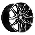 Khomen Wheels KHW2105 (X5/X6/X7осн.) 9,5x21 5x112 ET37 D66,6 Black-FP