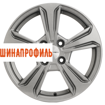 Диски Khomen Wheels Khomen Wheels KHW1502 (Solaris II) 6x15 4x100 ET46 D54,1 G-Silver
