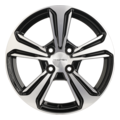 Khomen Wheels KHW1502 (Solano) 6x15 4x100 ET45 D54,1 Black-FP