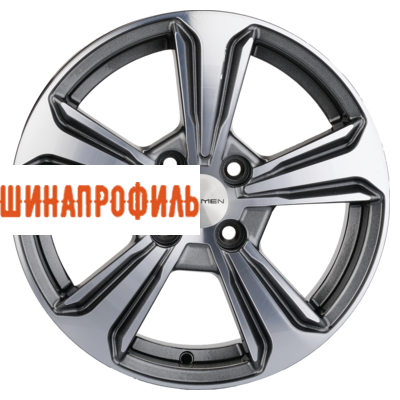 Диски Khomen Wheels Khomen Wheels KHW1502 (Vesta) 6x15 4x100 ET50 D60,1 G-Silver-FP