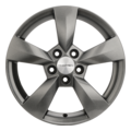 Khomen Wheels KHW1504 (Fabia) 6x15 5x100 ET43 D57,1 G-Silver