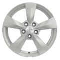 Khomen Wheels KHW1504 (Polo) 6x15 5x100 ET40 D57,1 F-Silver