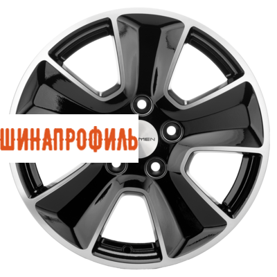 Диски Khomen Wheels Khomen Wheels KHW1601 (Duster) 6,5x16 5x114,3 ET50 D66,1 Black-FP