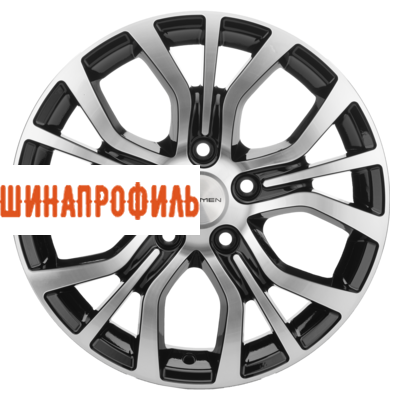 Диски Khomen Wheels Khomen Wheels KHW1608 (Optima) 6,5x16 5x114,3 ET41 D67,1 Black-FP