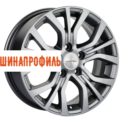 Диски Khomen Wheels Khomen Wheels KHW1608 (ix35) 6,5x16 5x114,3 ET45 D67,1 G-Silver