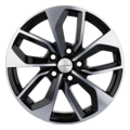 Khomen Wheels KHW1703 (Tiguan) 7x17 5x112 ET40 D57,1 Black-FP