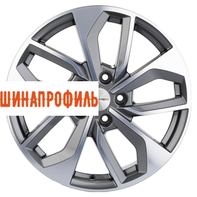 Диски Khomen Wheels Khomen Wheels KHW1703 (Juke) 7x17 5x114,3 ET47 D66,1 Gray-FP