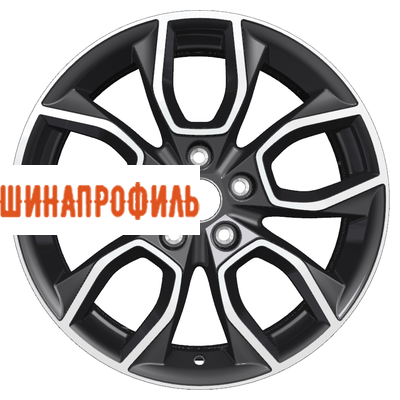 Диски Khomen Wheels Khomen Wheels KHW1713 (Kodiaq) 7x17 5x112 ET40 D57,1 Black-FP