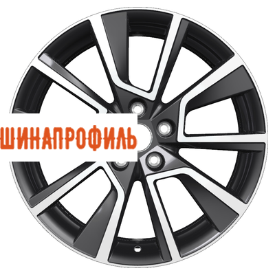 Диски Khomen Wheels Khomen Wheels KHW1802 (Kodiaq) 7x18 5x112 ET43 D57,1 Black-FP