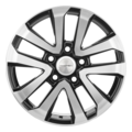 Khomen Wheels KHW2003 (LX570/LC100/LC200) 8,5x20 5x150 ET45 D110,1 Black-FP