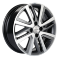 Khomen Wheels KHW1609 (Rio II/Solaris II) 6x16 4x100 ET46 D54,1 Gray-FP