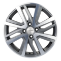 Khomen Wheels KHW1609 (Rio I/Solaris I) 6x16 4x100 ET48 D54,1 Gray-FP