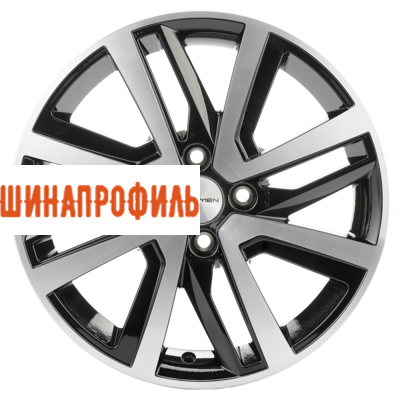 Диски Khomen Wheels Khomen Wheels KHW1609 (Stepway) 6x16 4x100 ET37 D60,1 Black-FP
