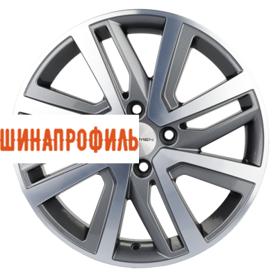 Диски Khomen Wheels Khomen Wheels KHW1609 (Stepway) 6x16 4x100 ET37 D60,1 Gray-FP