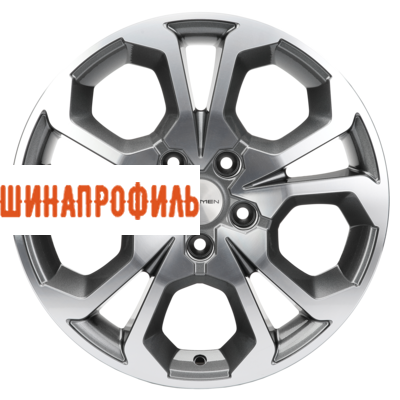 Диски Khomen Wheels Khomen Wheels KHW1711 (Ceed) 6,5x17 5x114,3 ET50 D67,1 Gray-FP